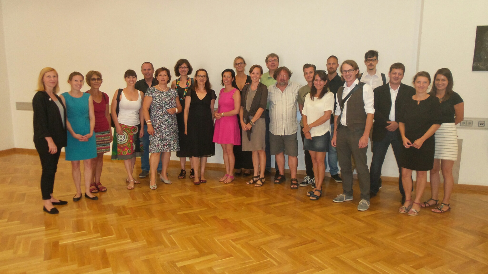 Treffen und gegenseitiges kennenlernen