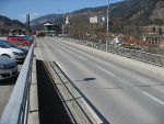 Die 210 Meter lange Hangbrücke  wird saniert.
