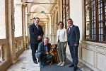 Ulrich Herzog, Anton Lang, Pluto, Barbara Fiala-Köck und Maurice Androsch © Land Steiermark/Strasser Ulrich Herzog, Anton Lang, Pluto, Barbara Fiala-Köck und Maurice Androsch © Land Steiermark/Strasser
