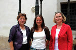 LRin Lackner, Daniela Köck, LTPräs. Bettina Vollath