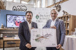 LH-Stv. Schickhofer und Regionsvorsitzender-Stv. Forstner in Admont. © Bilder: Raimund Reiter; Verwendung bei Quellenangabe honorarfrei LH-Stv. Schickhofer und Regionsvorsitzender-Stv. Forstner in Admont. © Bilder: Raimund Reiter; Verwendung bei Quellenangabe honorarfrei