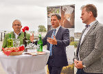LAbg. Gangl, LH-Stv. Schickhofer und NAbg. Rauch (v.l.) setzen in der Südoststeiermark auf Regionalentwicklung. LAbg. Gangl, LH-Stv. Schickhofer und NAbg. Rauch (v.l.) setzen in der Südoststeiermark auf Regionalentwicklung.