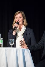 LR Barbara Eibinger-Miedl kündigte an, die Angebote der Wirtschaftsförderung verstärkt in die Regionen zu bringen.