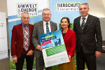 Vl. Dr. Gerhard Semmelrock, LR Anton Lang, Dr. Barbara Fiala Köck und Dr. Aurel Krauß © Land Steiermark Vl. Dr. Gerhard Semmelrock, LR Anton Lang, Dr. Barbara Fiala Köck und Dr. Aurel Krauß © Land Steiermark