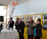 Kurt Hohensinner (Sportstadtrat), Hannes Wagner (ARGE Hüttenbrennergasse), Stefan Herker (Präsident Sportunion Steiermark), Anton Lang (Sportlandesrat) und Manuela Khom (2. Landtagspräsidentin). © GEPA pictures Kurt Hohensinner (Sportstadtrat), Hannes Wagner (ARGE Hüttenbrennergasse), Stefan Herker (Präsident Sportunion Steiermark), Anton Lang (Sportlandesrat) und Manuela Khom (2. Landtagspräsidentin). © GEPA pictures