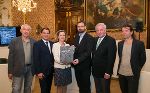 Rigerl, Schickhofer, Vollath, Lamprecht, Schützenhöfer, Halbrainer (v.l.) bei der Buchpräsentation im Landhaus. © Robert Frankl; bei Quellenangabe honorarfrei Rigerl, Schickhofer, Vollath, Lamprecht, Schützenhöfer, Halbrainer (v.l.) bei der Buchpräsentation im Landhaus. © Robert Frankl; bei Quellenangabe honorarfrei