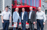 Lokalaugenschein in Lebring: Ausbildungsoffizier Stephan Semler, Landesfeuerwehrkommandant Albert Kern, LH-Stv. Michael Schickhofer, Landesfeuerwehrkommandant-Stv. Reinhard Leichtfried und Schulleiter Gerhard Grain (v.l.) © Bilder: LFV/Meier; Verwendung bei Quellenangabe honorarfrei Lokalaugenschein in Lebring: Ausbildungsoffizier Stephan Semler, Landesfeuerwehrkommandant Albert Kern, LH-Stv. Michael Schickhofer, Landesfeuerwehrkommandant-Stv. Reinhard Leichtfried und Schulleiter Gerhard Grain (v.l.) © Bilder: LFV/Meier; Verwendung bei Quellenangabe honorarfrei