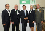 Eröffneten gemeinsam die Tagung: Harald Eitner, Leiter der Abteilung Katastrophenschutz, Edwin Benko, fachlicher Leiter KIT-Land Steiermark, LH-Stv. Michael Schickhofer, Cornelia Forstner, KIT-Land Steiermark und Militärkommandant Heinz Zöllner (v.l.) © Foto: KIT-Land Steiermark; bei Quellenangabe honorafrei Eröffneten gemeinsam die Tagung: Harald Eitner, Leiter der Abteilung Katastrophenschutz, Edwin Benko, fachlicher Leiter KIT-Land Steiermark, LH-Stv. Michael Schickhofer, Cornelia Forstner, KIT-Land Steiermark und Militärkommandant Heinz Zöllner (v.l.) © Foto: KIT-Land Steiermark; bei Quellenangabe honorafrei