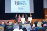 Diskutiert wurde auch auf der Bühne in der Steinhalle in Lannach © Fotos: Aldin Bektas, bei Quellenangabe honorarfrei Diskutiert wurde auch auf der Bühne in der Steinhalle in Lannach © Fotos: Aldin Bektas, bei Quellenangabe honorarfrei