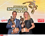 Cornelia Hütter und Lukas Klapfer sind die Sportler des Jahres © Fotos: GEPA pictures/ Hans Oberländer, bei Quellenangabe honorarfrei Cornelia Hütter und Lukas Klapfer sind die Sportler des Jahres © Fotos: GEPA pictures/ Hans Oberländer, bei Quellenangabe honorarfrei