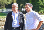 Lokalaugenschein vor Ort: LR Hans Seitinger und LH-Stv. Michael Schickhofer in St. Lorenzen am Wechsel. © Bilder: Land Steiermark/Miksch; Verwendung bei Quelleangabe honorarfrei Lokalaugenschein vor Ort: LR Hans Seitinger und LH-Stv. Michael Schickhofer in St. Lorenzen am Wechsel. © Bilder: Land Steiermark/Miksch; Verwendung bei Quelleangabe honorarfrei