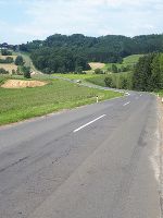Über fünf Kilometer der L 212 werden saniert. © A16 Über fünf Kilometer der L 212 werden saniert. © A16