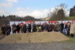 Spatenstich für das neue Rüsthaus der Freiwilligen Feuerwehr Seggauberg. © Bilder: Land Steiermark; Verwendung bei Quellenangabe honorarfrei Spatenstich für das neue Rüsthaus der Freiwilligen Feuerwehr Seggauberg. © Bilder: Land Steiermark; Verwendung bei Quellenangabe honorarfrei