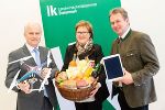LR Ök.-Rat Johann Seitinger, Landesbäuerin Gusti Maier und LK-Steiermark Präsident Franz Titschenbacher © Alexander Danner / LK LR Ök.-Rat Johann Seitinger, Landesbäuerin Gusti Maier und LK-Steiermark Präsident Franz Titschenbacher © Alexander Danner / LK