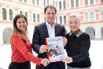 LR Doris Kampus, LH-Stv. Michael Schickhofer und Christine Brunnsteiner (v.l.) setzen eine neue Initiative für ältere Menschen in der Steiermark