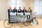 Stadt und Land beschließen 100 Millionen Euro für Radverkehrsoffensive. Stadt und Land beschließen 100 Millionen Euro für Radverkehrsoffensive.