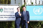 LH-Stv. Michael Schickhofer wünscht SIM-Campus GF Thomas Wegscheider viel Erfolg. © Fotos: Land Steiermark; bei Quellenangabe honorarfrei LH-Stv. Michael Schickhofer wünscht SIM-Campus GF Thomas Wegscheider viel Erfolg. © Fotos: Land Steiermark; bei Quellenangabe honorarfrei
