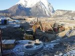 Bis 13. Jänner ruhen rund um den Grimming die Baumaschinen. © A16 Bis 13. Jänner ruhen rund um den Grimming die Baumaschinen. © A16