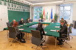 Das steirische Klimakabinett tagte nach der Regierungssitzung. © Bild: Land Steiermark/Jesse Streibl; Verwendung bei Quellenangabe honorarfrei