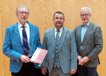 Buchpräsentation im Landesarchiv: Wernfried Hofmeister, LAbg. Markus Konrad und Landesarchivdirektor Gernot Peter Obersteiner (v.l.) © Land Steiermark; Verwendung bei Quellenangabe honorarfrei Buchpräsentation im Landesarchiv: Wernfried Hofmeister, LAbg. Markus Konrad und Landesarchivdirektor Gernot Peter Obersteiner (v.l.)