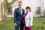 Einkommen in der Steiermark steigen stärker als die Preise: Landeshauptmann-Stv. Manuela Khom und Landesrat Stefan Hermann © Land Steiermark/Robert Binder; Verwendung bei Quellenangabe honorarfrei