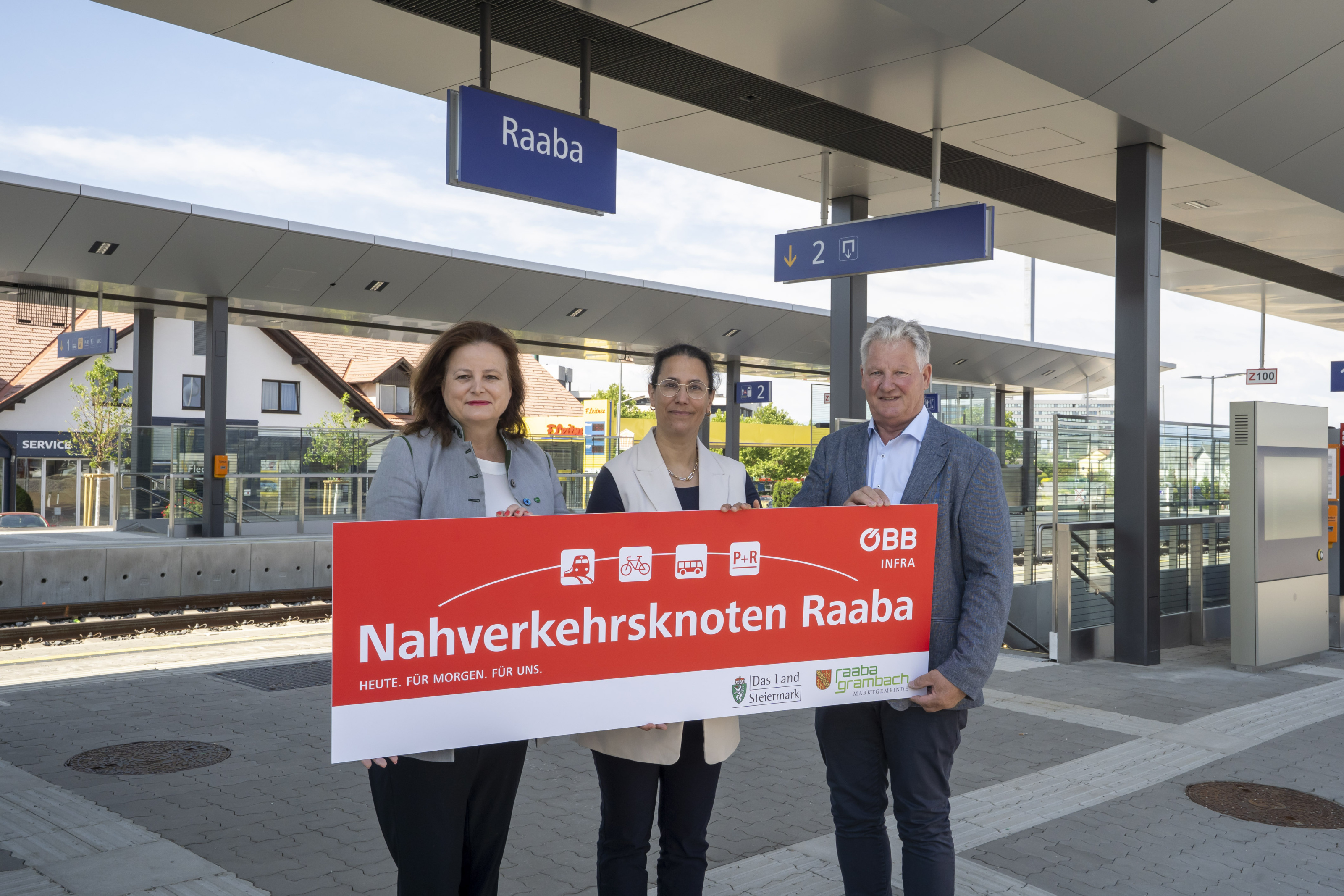 ÖBB: Neuer Nahverkehrsknoten Raaba fertiggestellt