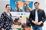 Tierschutzombudsfrau Karoline Schlögl und Tierschutzlandesrat Hannes Amesbauer präsentierten  gemeinsam den Tätigkeitsbericht.  © Foto: Land Steiermark/Laimer; bei Quellenangabe honorarfrei