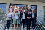 Gruppenbild zum Ende der Ausbildung