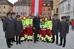 Bildbeschreibung: Impressionen von der Flaggenparade in Bad Radkersburg