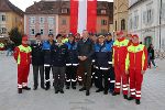 Bildbeschreibung: Impressionen von der Flaggenparade in Bad Radkersburg