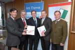 v.l.: Obmann U.Hainzl (WK Graz), E.Rath (Steiermärkische), LR Ch.Buchmann, Dir. T.Spann (WK), KO P.Piffl-Percevic (VP-Graz)