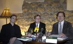 v.l.: Markus Gruber, LR Christian Buchmann, Prof. Michael Steiner 