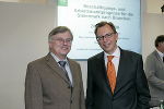 v.l.: SFG-GF Burghard Kaltenbeck, LR Christian Buchmann (Foto: Frankl) 