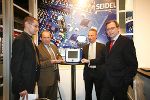 v.li.: Dr. R.Gfrerer, K.Mandl (Vertriebsleiter Seidel Elektronik GmbH), DI G.Moser (Vertrieb Seidel Consult), LR Ch.Buchmann 