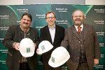 (v.l.n.r. NAbg. Josef Muchitsch, LR Dr. Christian Buchmann, LIM KR Ing. Hans-Werner Frömmel; Foto: Fischer) 