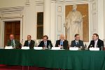 v.l.: Univ.-Prof. Stum, DI Hafellner, LR Buchmann, Univ.-Prof. Kurz, Dr. Koncar, Univ.-Prof. Harhoff 
