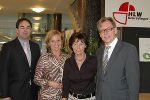 v.l.:Messe Graz-Chef Armin Egger, Konsul Edith Hornig, Schuldirektorin Dr. Carmen Kratzer, Landesrat Dr. Christian Buchmann © Orlitsch