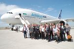 Landesrat Christian Buchmann führte eine steirische Delegation zur ILA 2010 nach Berlin, um die Weiterentwicklung des Autoclusters zum Mobilitätscluster zu präsentieren.