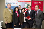 v.l.: Dr. Karl Wascher (Präsident der Kammer der Wirtschaftstreuhänder), Mag. Marcella Handl (Notariatskammer), WK-Direktor Thomas Spann, Stadträtin Mag. Sonja Grabner, Landesrat Dr. Christian Buchmann, Mag. Franz Kerber (Mitglied des Vorstandes der Steiermärkischen Sparkasse) © Fischer v.l.: Dr. Karl Wascher (Präsident der Kammer der Wirtschaftstreuhänder), Mag. Marcella Handl (Notariatskammer), WK-Direktor Thomas Spann, Stadträtin Mag. Sonja Grabner, Landesrat Dr. Christian Buchmann, Mag. Franz Kerber (Mitglied des Vorstandes der Steiermärkischen Sparkasse)