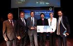 Wolfgang Pribyl und Frank Sinner von der Joanneum Research GmbH nahmen den Preis in der Kategorie Institutionen entgegen.