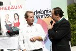 Josef Schiffer und Starkoch Johann Lafer