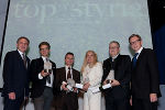 v.l.: WK-Präsident Ing. Josef Herk (l.) und Landesrat Dr. Christian Buchmann (r.) mit den Tops of Styria 2011: Mag. Martin Wäg, Dr. Friedrich Santner, Waltraud Schinko-Neuroth und Hans Bernhard Zäuner (in Vertretung von Mag. Ewald Thaller). © Schiffer Photodesign v.l.: WK-Präsident Ing. Josef Herk (l.) und Landesrat Dr. Christian Buchmann (r.) mit den Tops of Styria 2011: Mag. Martin Wäg, Dr. Friedrich Santner, Waltraud Schinko-Neuroth und Hans Bernhard Zäuner (in Vertretung von Mag. Ewald Thaller).