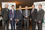 v.l.: Mario Matzer (Karl-Franzens-Universität Graz), Mario Kowald (Gemeinderat Stadt Graz), Christian Buchmann (Landesrat für Wirtschaft, Europa und Kultur), Georg Wailand (Herausgeber „Gewinn“ & stv. Chefredakteur „Kronen Zeitung“), Josef Herk (Präsident der Wirtschaftskammer Steiermark), Hannes Dolzer (Obmann Fachgruppe Finanzdienstleister in der Wirtschaftskammer Steiermark). © Fischer v.l.: Mario Matzer (Karl-Franzens-Universität Graz), Mario Kowald (Gemeinderat Stadt Graz), Christian Buchmann (Landesrat für Wirtschaft, Europa und Kultur), Georg Wailand (Herausgeber „Gewinn“ & stv. Chefredakteur „Kronen Zeitung“), Josef Herk (Präsident der Wirtschaftskammer Steiermark), Hannes Dolzer (Obmann Fachgruppe Finanzdienstleister in der Wirtschaftskammer Steiermark).