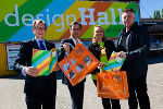 v.l.: Christian Buchmann (Landesrat für Wirtschaft, Europa und Kultur), Siegfried Nagl (Bürgermeister Graz), Andrea Pavlovec-Meixner (Gemeinderätin Graz), Eberhard Schrempf (GF CIS). © Creative Industries Styria