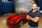 Adriano Mudri, Absolvent der FH Joanneum Industrial Design Graz schuf das Exterior Design des Supersportwagens vom kroatischen Hersteller Rimac. © Creative Industries Styria Adriano Mudri, Absolvent der FH Joanneum Industrial Design Graz schuf das Exterior Design des Supersportwagens vom kroatischen Hersteller Rimac.