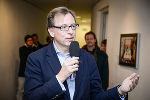 Kulturlandesrat Christian Buchmann eröffnete die Framed-Ausstellung. © Land Steiermark Kulturlandesrat Christian Buchmann eröffnete die Framed-Ausstellung.