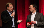 Kulturlandesrat Dr. Christian Buchmann bei der Preisverleihung im Grazer Orpheum. © Klaus Pressberger