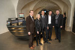 v.l.: Christian Buchmann (Kulturlandesrat), Eva Marko (Leiterin der Abteilung „Kulturgeschichte“ im UMJ), Wolfgang Muchitsch (Direktor UMJ), Dieter Hardt-Stremayr (Geschäftsführer Graz-Tourismus), Eberhard Schrempf (Geschäftsführer Creative Industries Styria). © UMJ/N. Lackner v.l.: Christian Buchmann (Kulturlandesrat), Eva Marko (Leiterin der Abteilung „Kulturgeschichte“ im UMJ), Wolfgang Muchitsch (Direktor UMJ), Dieter Hardt-Stremayr (Geschäftsführer Graz-Tourismus), Eberhard Schrempf (Geschäftsführer Creative Industries Styria).