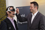 COO Franz Mathi (Knapp) bei der KiSoft Vision Präsentation mit Peter Stelzer. © SFG COO Franz Mathi (Knapp) bei der KiSoft Vision Präsentation mit Peter Stelzer.