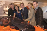 v.l.n.r.: Eberhard Schrempf (Creative Industries Styria), Ana Topolic (MAGNA STEYR, Marketing), Dr. Christian Buchmann (Landesrat für Wirtschaft, Europa und Kultur), Daniela Gmeinbauer (Gemeinderätin Graz), Andreas Wolfsgruber (MAGNA STEYR, Design) © Magna Steyr